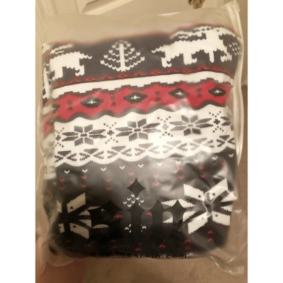 SIN Winter Fair Isle Lined Leggings - Picture 4 of 5